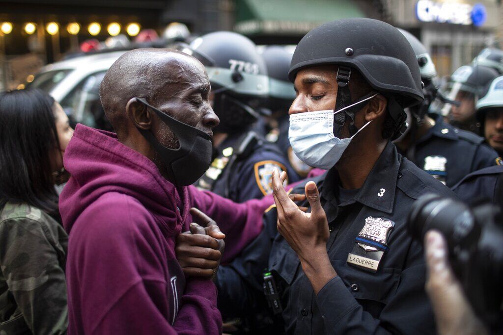 APTOPIX America Protests New York
